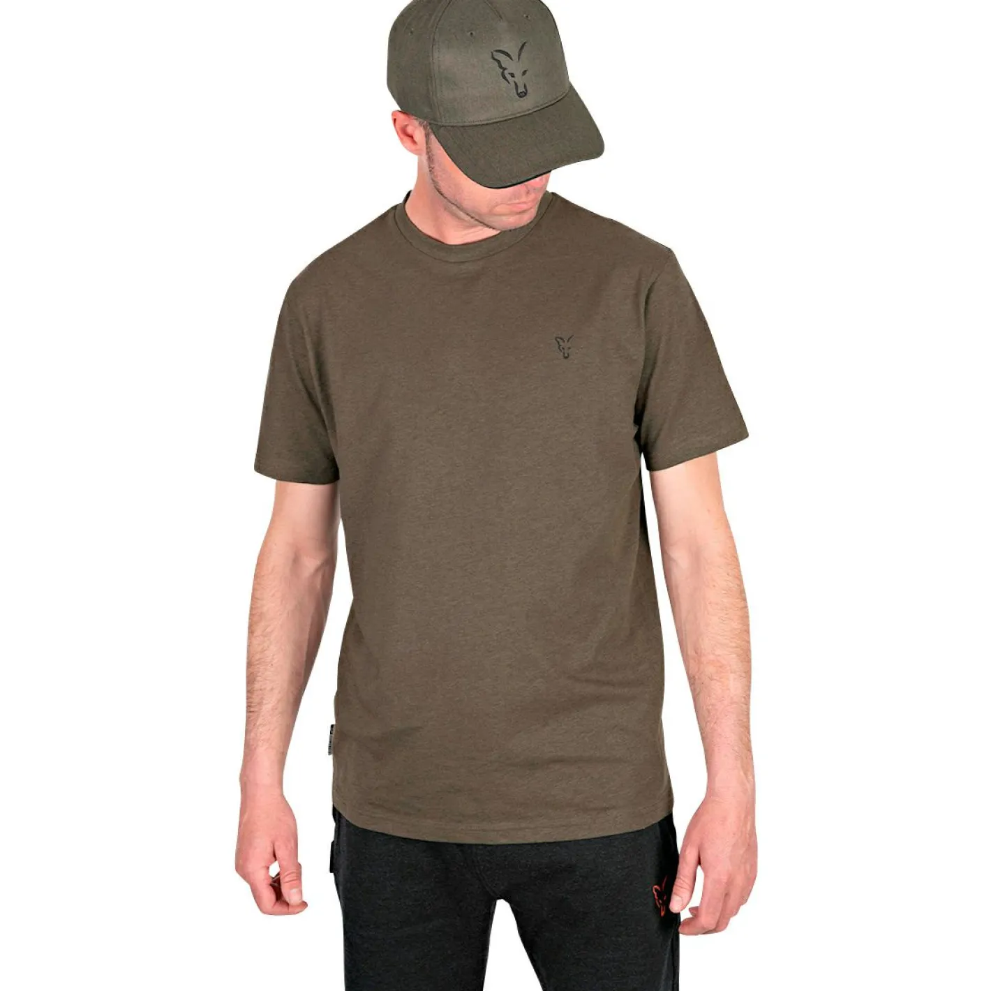 Discount Fox Collection LW T-Shirt Herren (Green/Black)