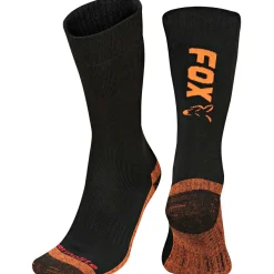Fox Carp Outdoor- & Angel-Socken<Fox Collection Thermolite Long Socks (Black/Orange)