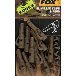 Fox EDGES™ Camo Slik Lead Clip & Pegs (Size 10)