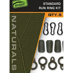 Fox Karpfenangeln-Zubehör<EDGES™ Naturals Standard Run Ring Kit