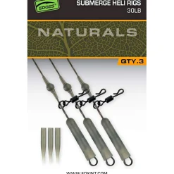 Best Fox EDGES™ Naturals Submerge Heli Rig Leaders