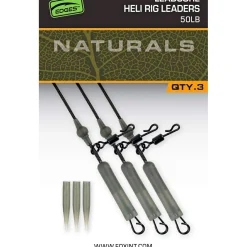 Best Fox EDGES™ Naturals Submerge Heli Rig Leaders