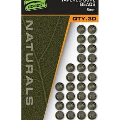 Fox Karpfenangeln-Zubehör<EDGES™ Naturals Tapered Bore Beads - 6mm