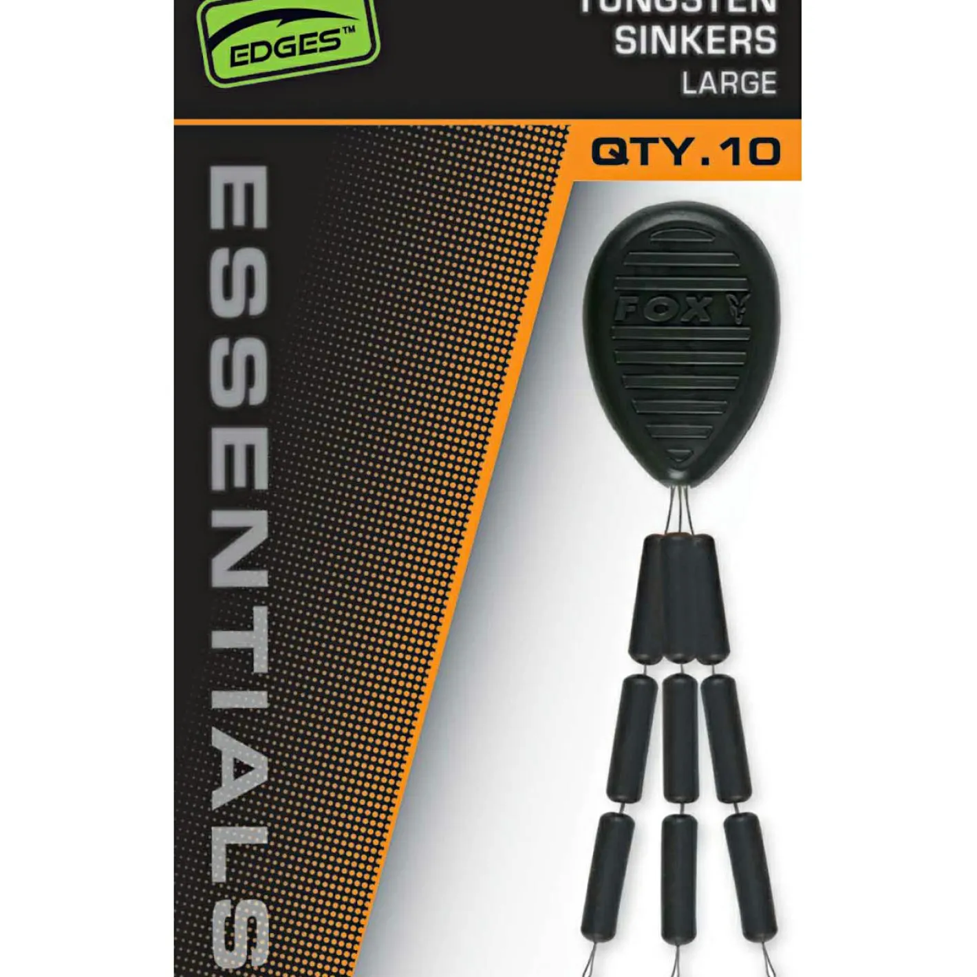 Sale Fox EDGES™ Essentials Tungsten Sinkers - Large