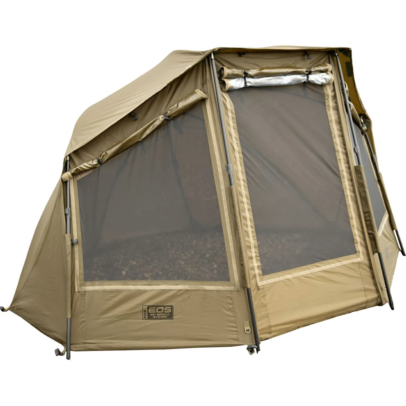 Fox Angelschirme & Angelzelte|Angelschirme & Angelzelte<Karpfen-Zelt EOS 60" Brolly System