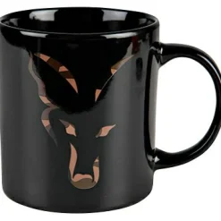 Fox Campinggeschirr, Campingbesteck & Campingtöpfe<Keramik Tasse mit Kopf (schwarz)