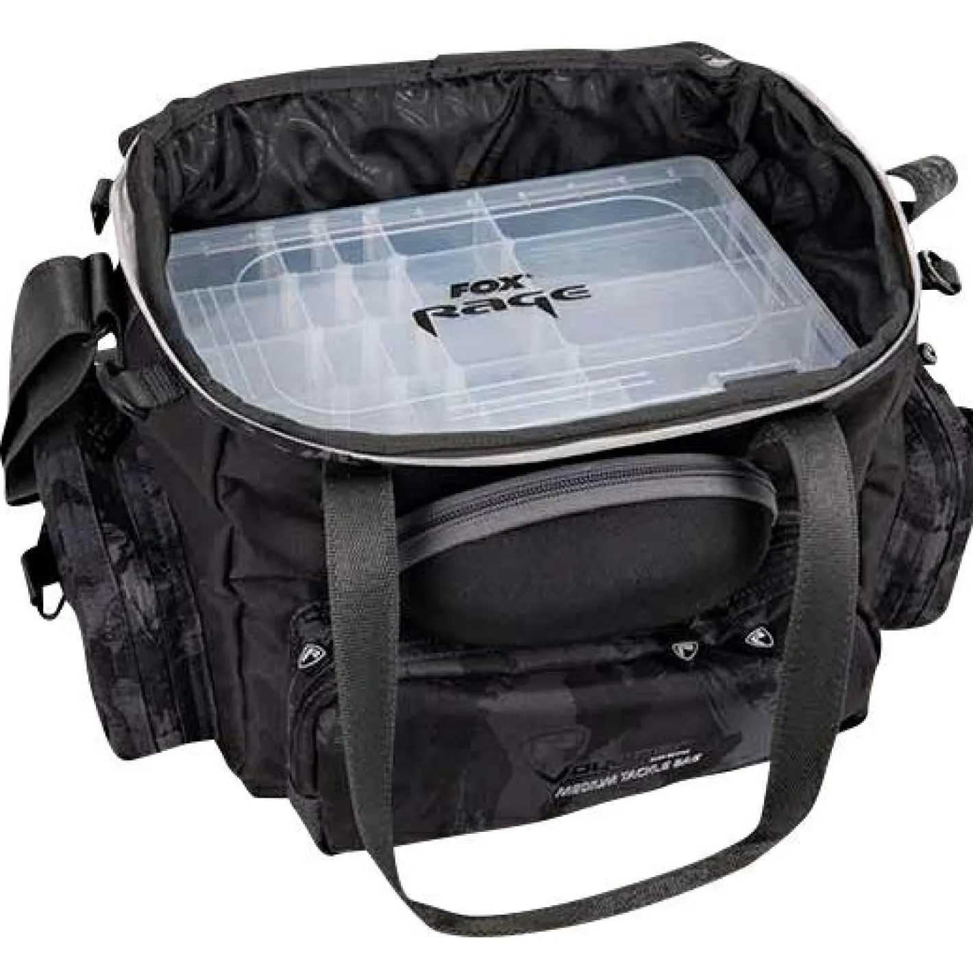 Outlet Fox Rage Camo Voyager Medium Tackle Bag
