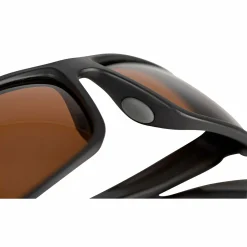 Outlet Fox Rage Grey Wrap Mirror Sunglasses (Brown Lens)