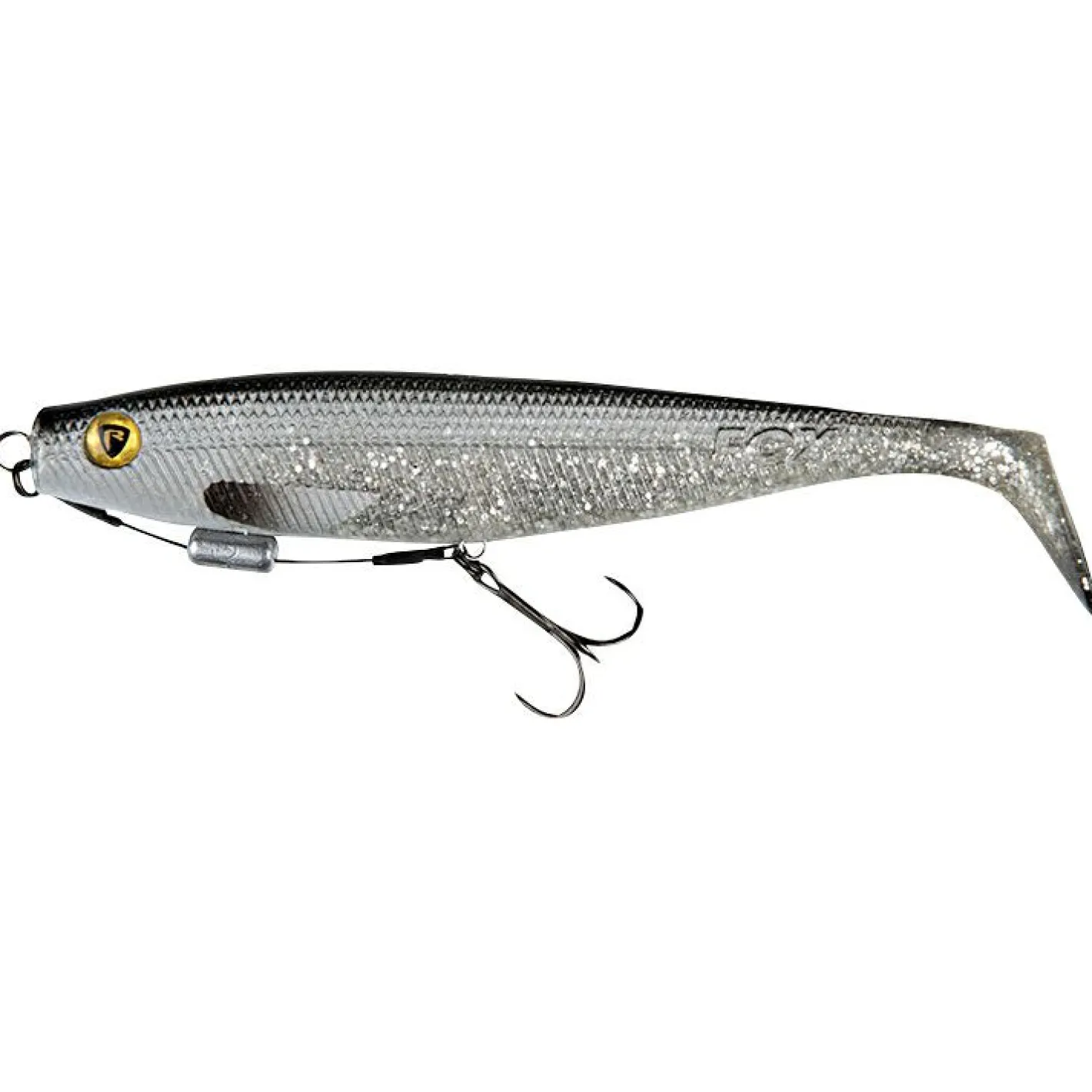 Clearance Fox Rage Gummifisch Pro Shad Loaded (UV Bleak)