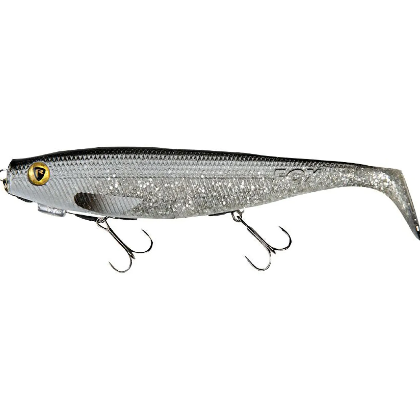 Clearance Fox Rage Gummifisch Pro Shad Loaded (UV Bleak)