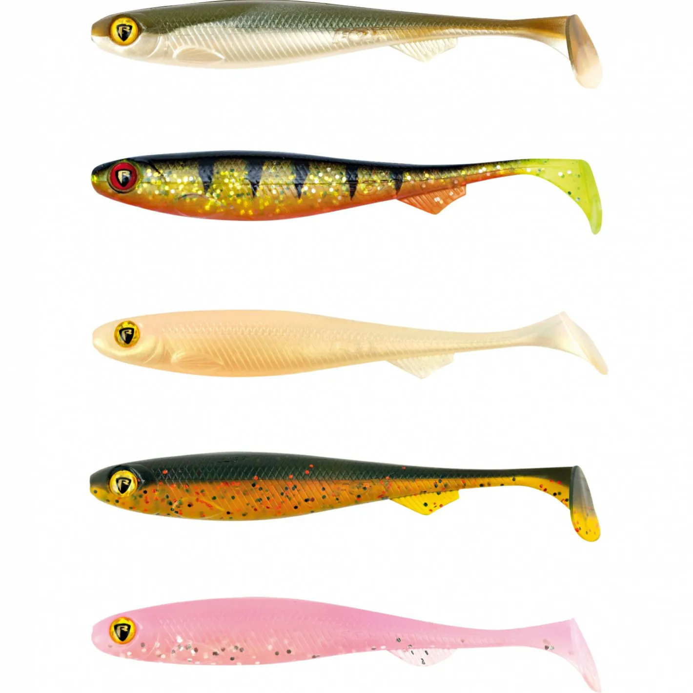 Fox Rage Raubfischangeln Kunstköder|Gummiköder ·Gummifische & Shads<Gummifisch Set Slick Shad UV