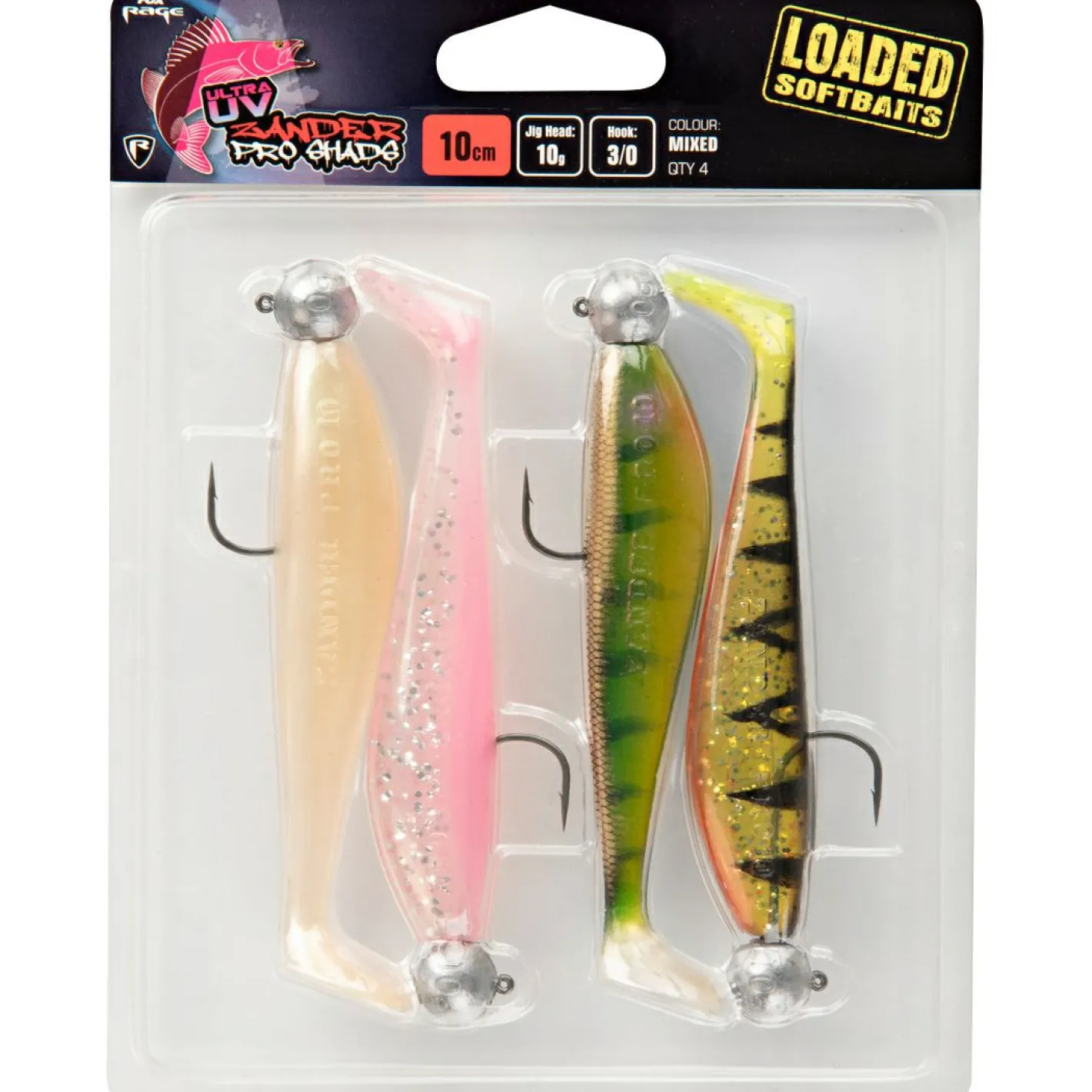 New Fox Rage Lure Packs Ultra UV Zander Pro Loaded