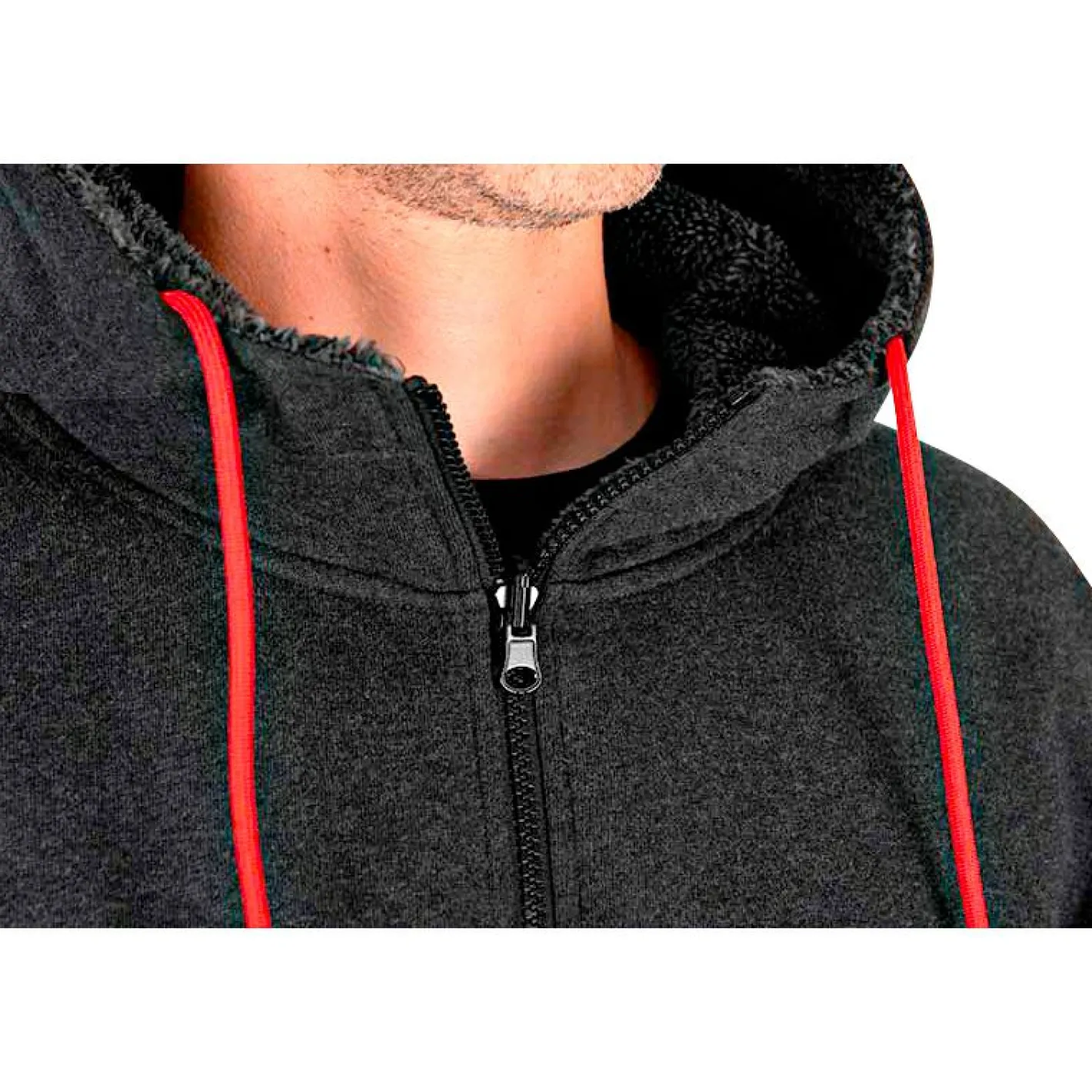 Fox Rage Angelpullover & -Strickjacken<Reversible Sherpa Hoody Herren (Black)