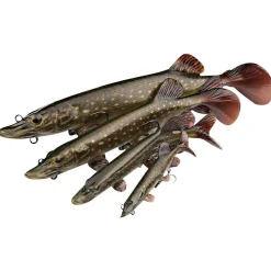 Fox Rage Gummiköder ·Fertig Montierte Gummifische<Ultra-Realistic Pike