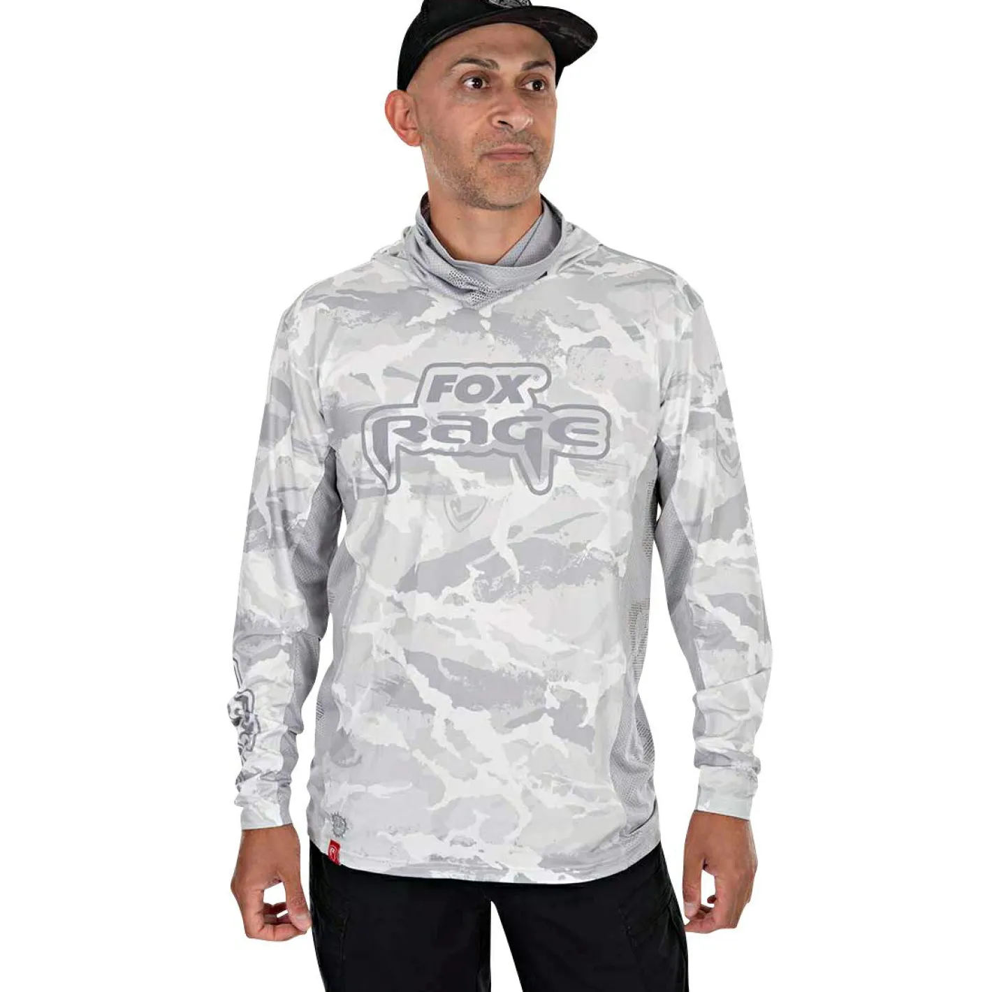 Clearance Fox Rage UV Hooded Top Herren (Light Camo)