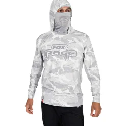 Clearance Fox Rage UV Hooded Top Herren (Light Camo)