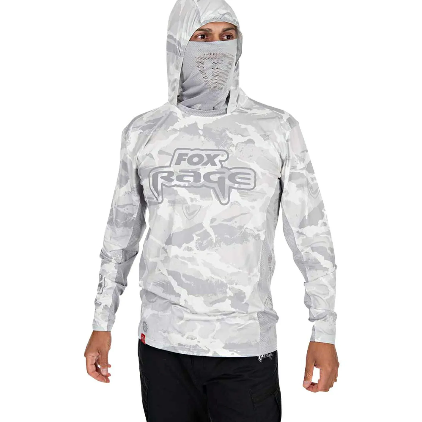 Clearance Fox Rage UV Hooded Top Herren (Light Camo)
