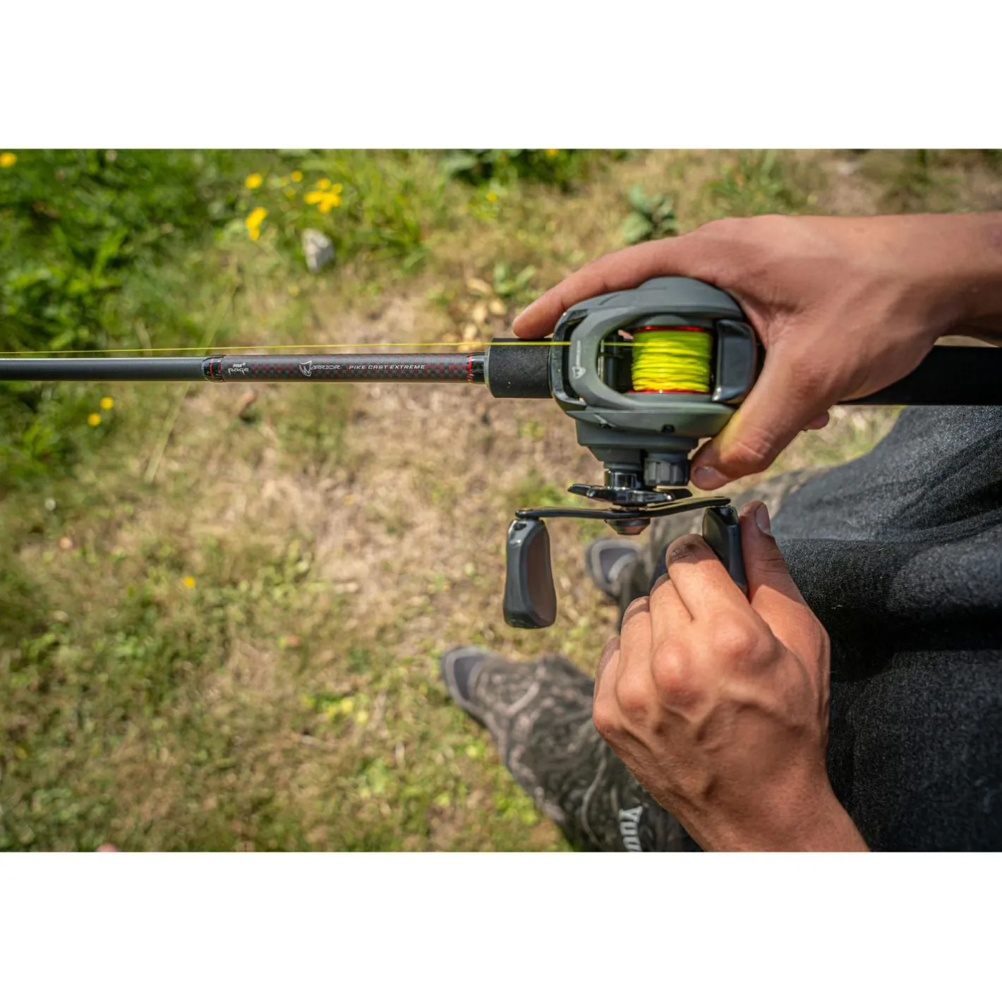 Fox Rage Baitcastruten<Warrior Pike Cast EXT