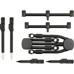 Fox Rod Pods & Tri Pods|Karpfenangeln-Zubehör<Rod Pod Black Label QR 3 Complete Kit