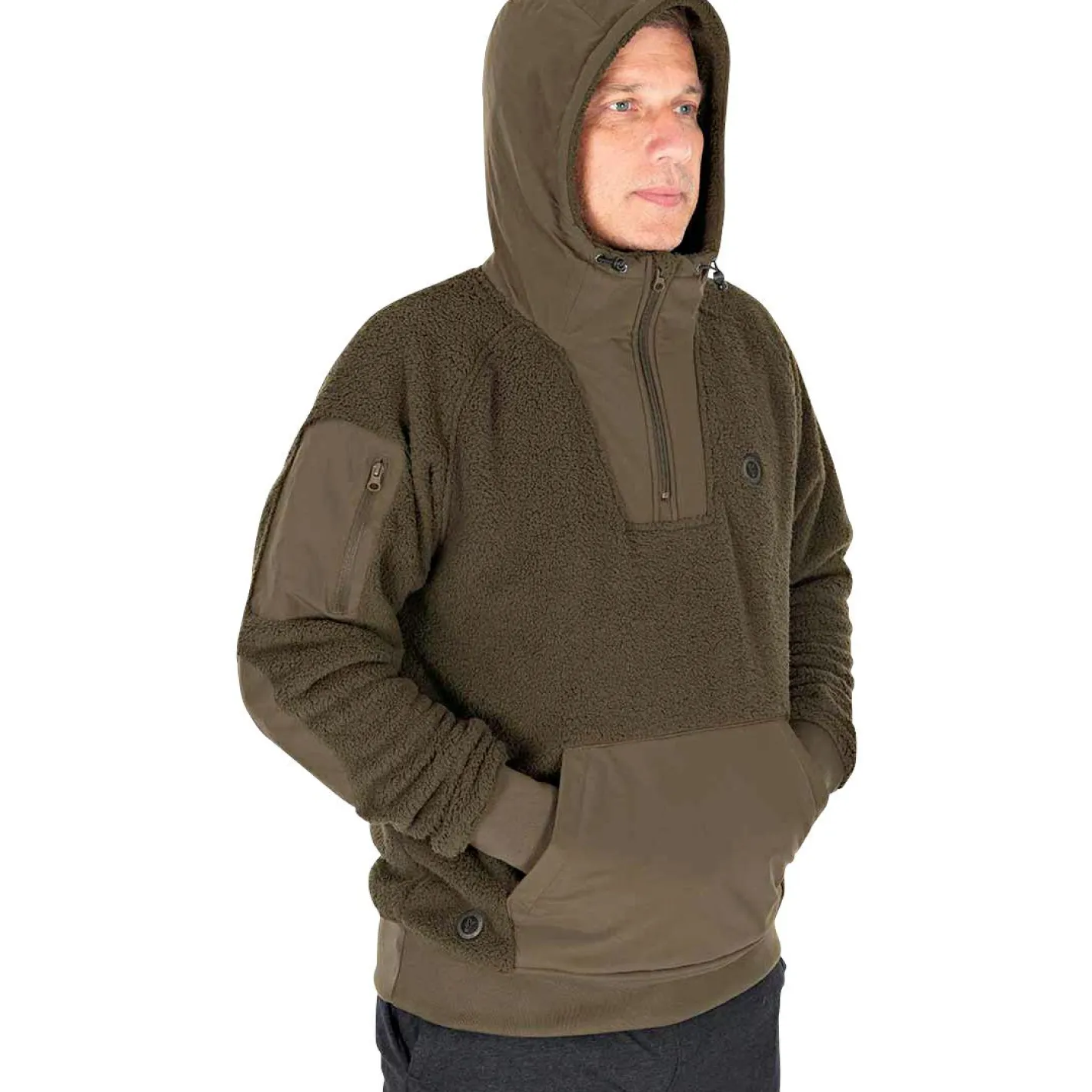 Clearance Fox Sherpa Hybrid Jacket Herren (Olive)