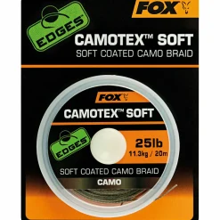 Fox Karpfenschnüre|Karpfenschnüre<Vorfachschnur Edges™ Camotex Soft