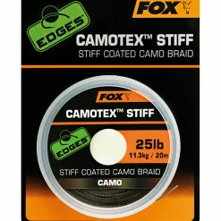 Fox Karpfenschnüre|Karpfenschnüre<Vorfachschnur Edges™ Camotex Stiff