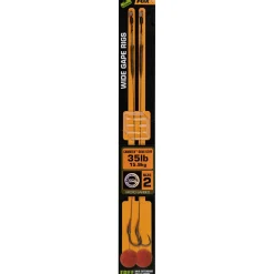 Fox Karpfenangeln-Zubehör<Wide Gape Ready Rigs Weedy Green