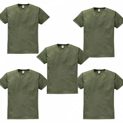 Hot Fruit of the Loom 5er-Set: T-Shirts Herren (Khaki)