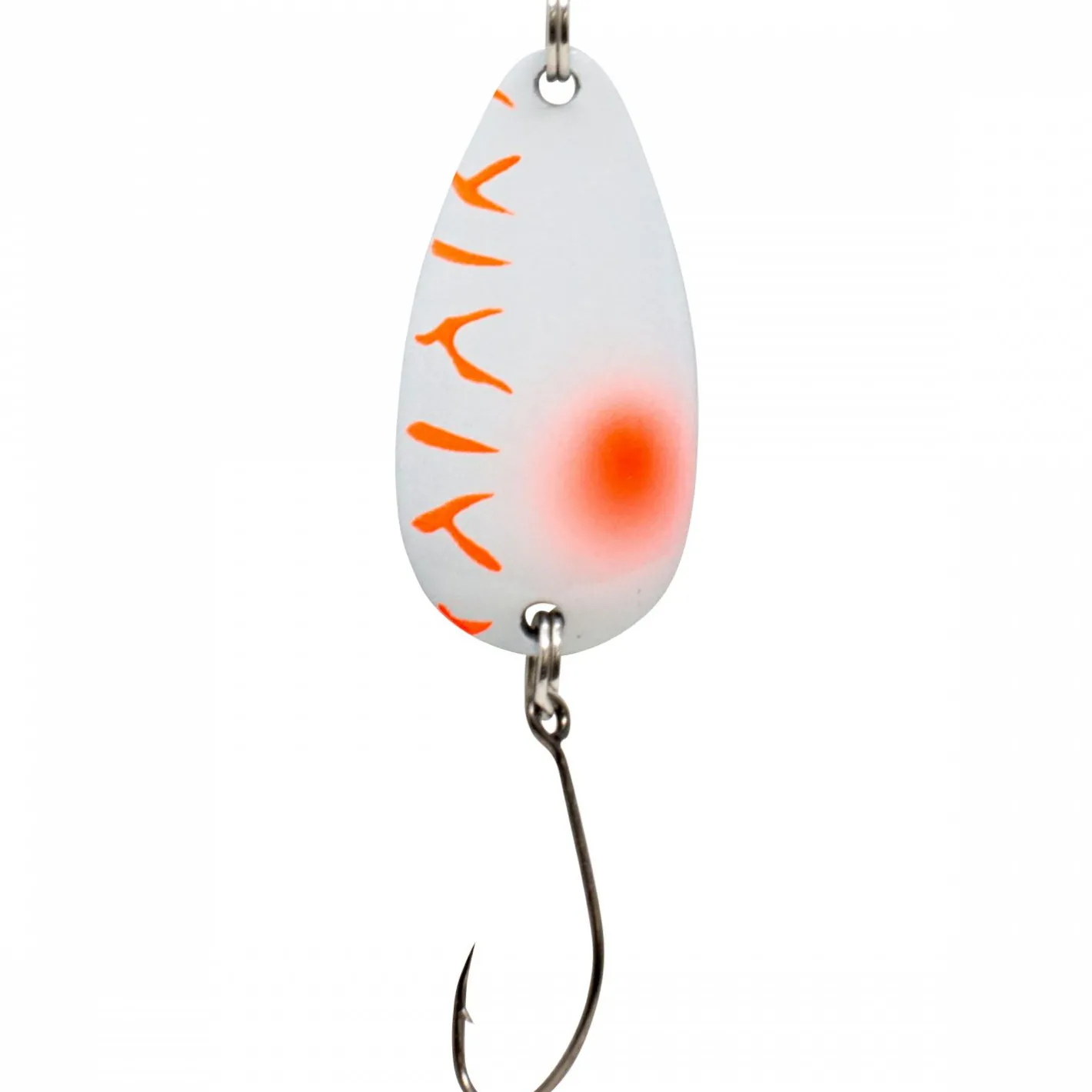 FTM Forellenangeln-Zubehör|Trout Spoons<Bee Spoon 3,7 g (Weiß-Orange/Schwarz-Weiß)