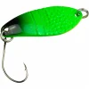 FTM Trout Spoons|Trout Spoons<Trout Spoon Dragon (2,5 g, Black/Green, Yellow UV)
