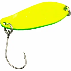 FTM Trout Spoons|Trout Spoons<Trout Spoon Dragon (2,5 g, Black/Green, Yellow UV)