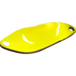 Hot FTM Trout Spoon Strike (2,1 g, Schwarz/Gelb UV)