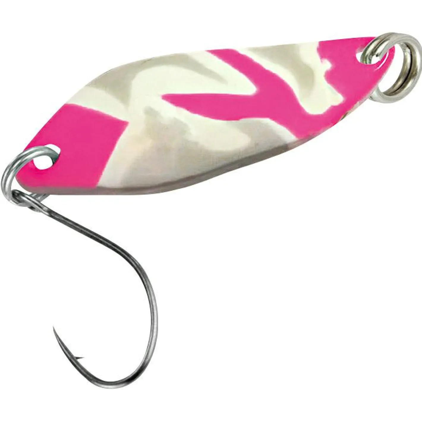 Hot FTM Trout Spoon Strike (2,1 g, Camouflage Weiß UV)