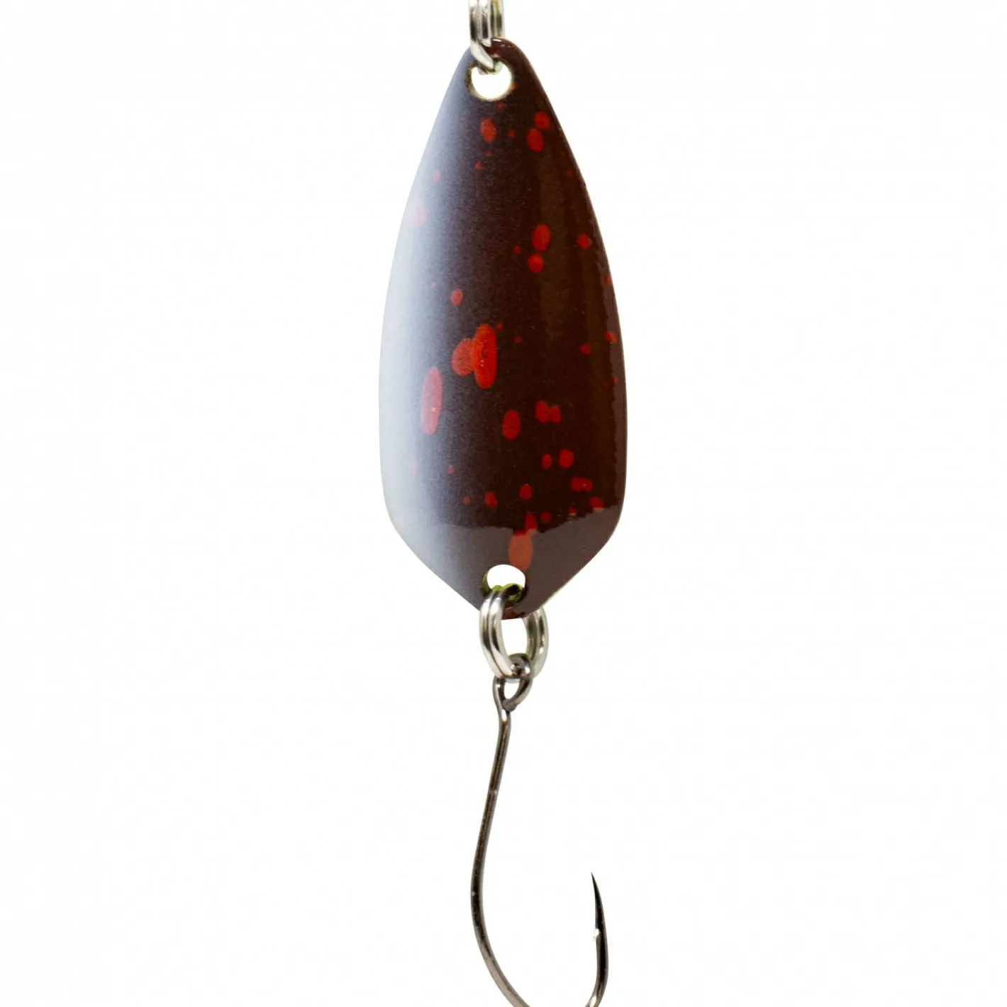 FTM Forellenangeln-Zubehör|Trout Spoons<Wasp (Weiß-Braun-Orange/Gelb-Roter-Glitter)