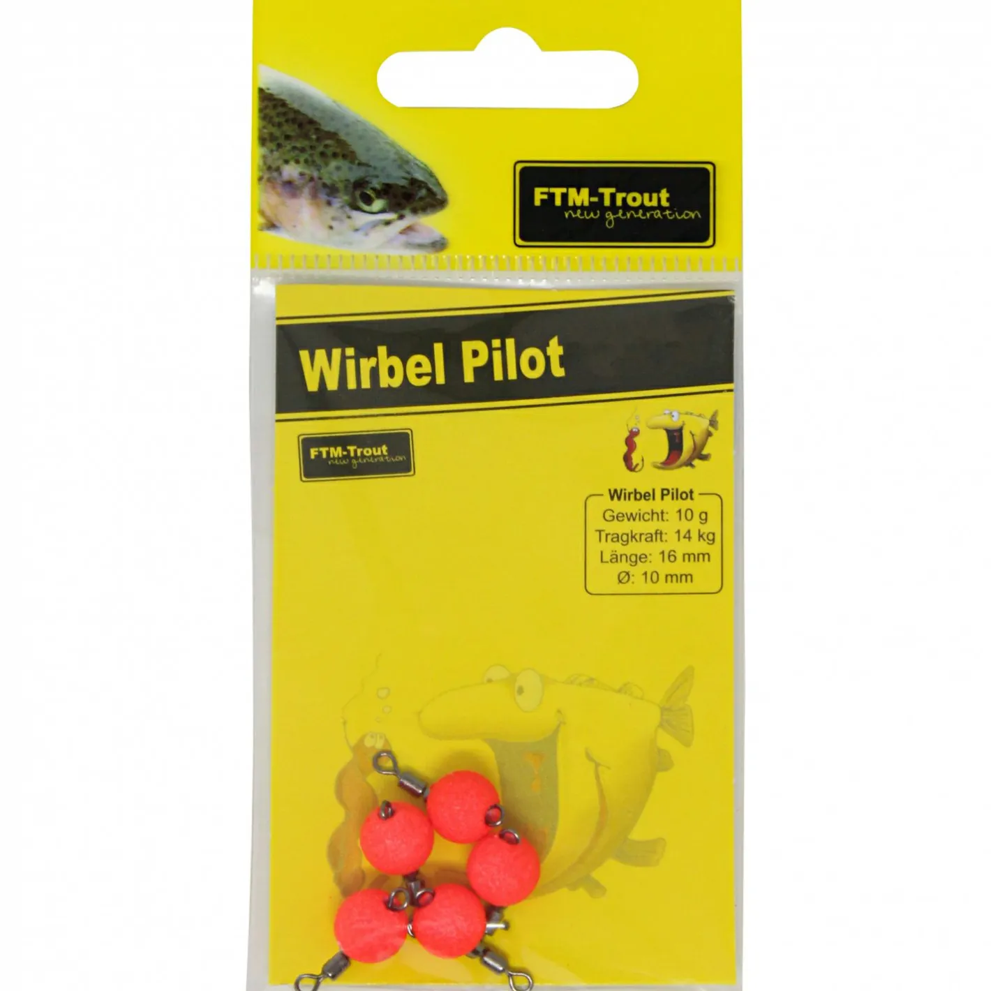 Hot FTM Wirbel Pilot, rot