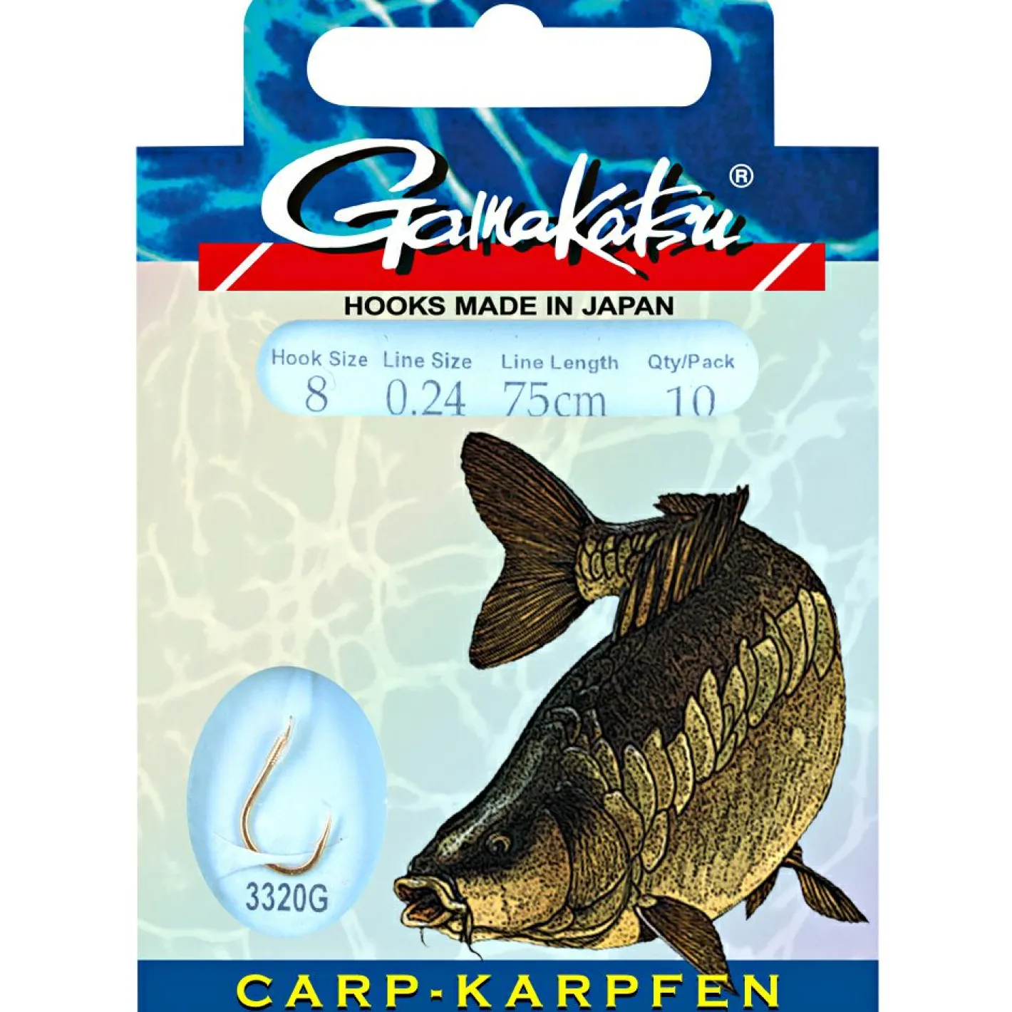 Gamakatsu Angelhaken|Karpfenangeln-Zubehör<Carp LS-3320 (Gold)