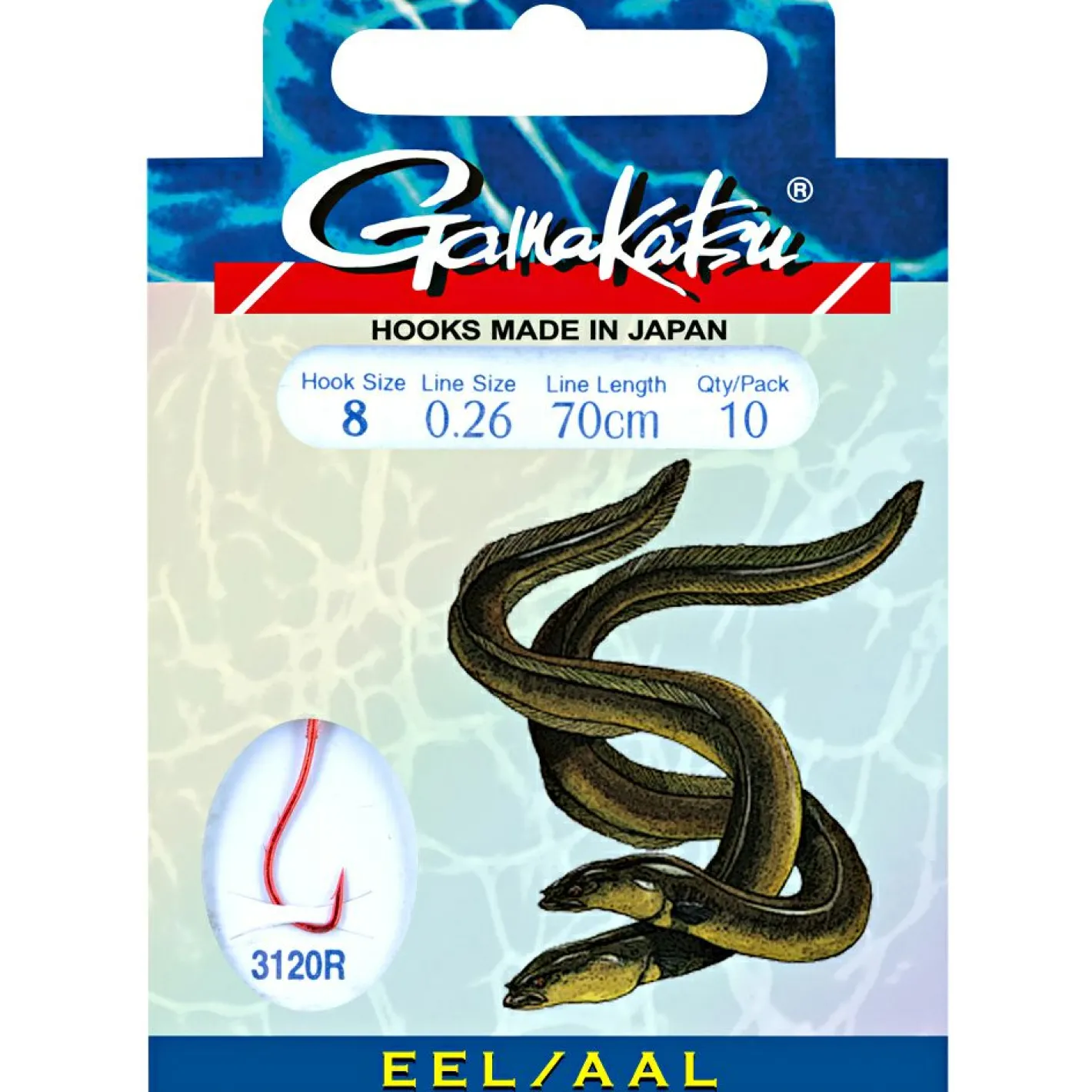 Gamakatsu Aalhaken|Angelhaken<Eel LS-3120 (70 cm)