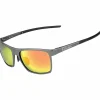 Gamakatsu Angelbrillen & Polbrillen<G-Glasses Alu (Grey / Red Mirror)