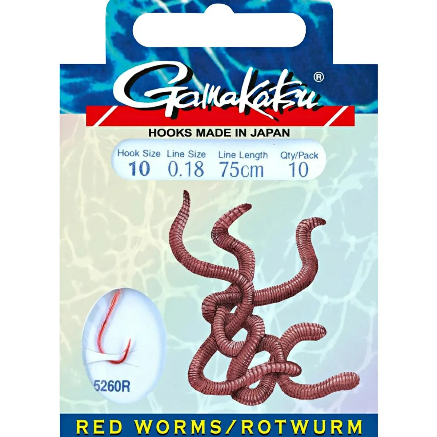 Gamakatsu Angelhaken<Redworm LS-5260