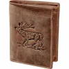 Green Burry Sonstige Angel-Accessoires<Vintage Animal Geldbörse Hirsch (Leder)