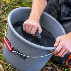 Guru Angelkoffer & Angelboxen ·Futtereimer<Bucket Grey (18 l)
