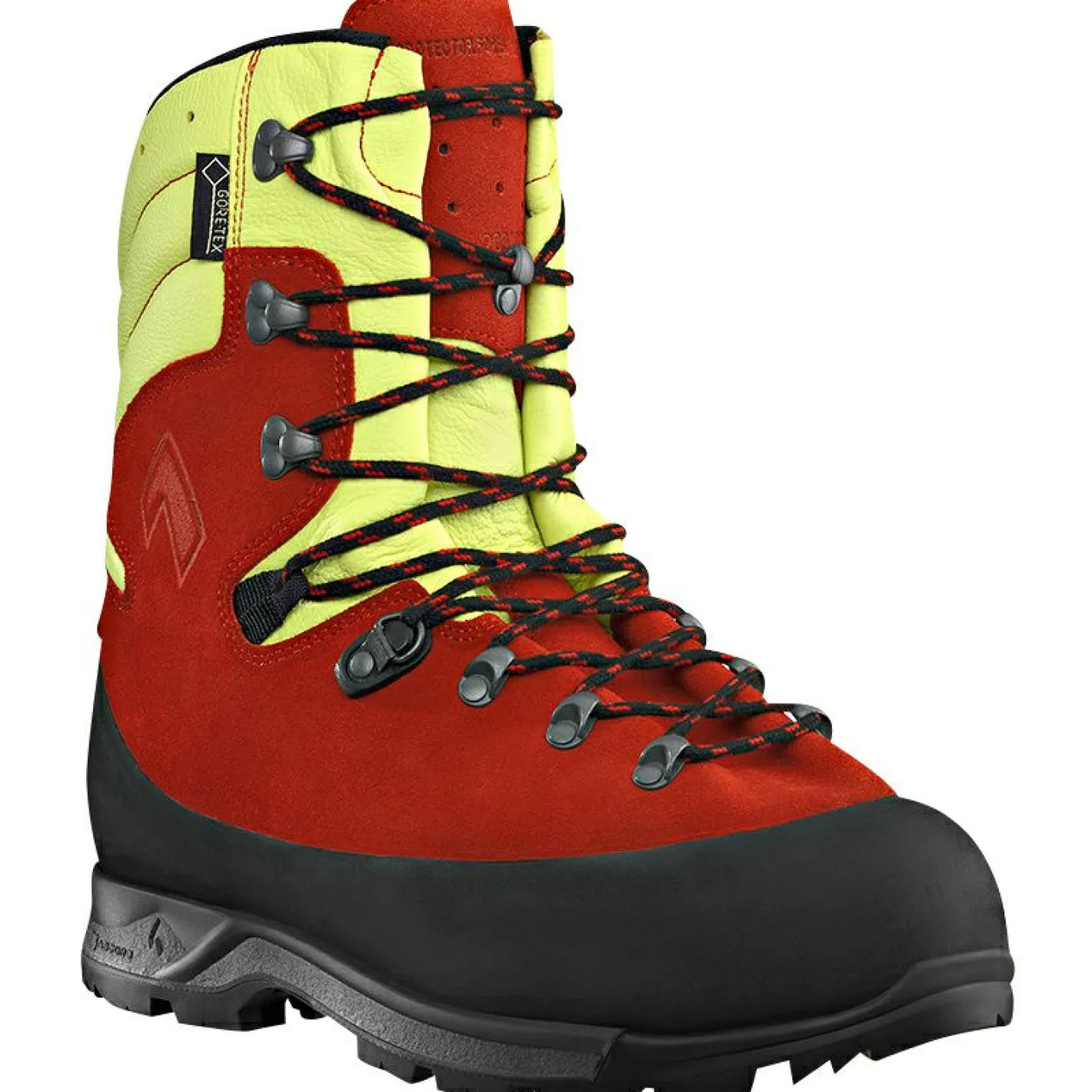 Clearance Haix Protector Forest 2.1 GTX Herren (Red/Yellow)