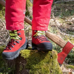 Clearance Haix Protector Forest 2.1 GTX Herren (Red/Yellow)