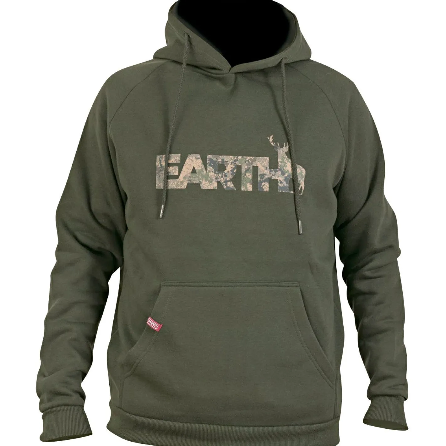 Hart Angelpullover & -Strickjacken<Branded-H Earth Hoodie Herren (Dunkeloliv)