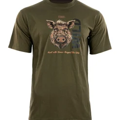 Hart Angelshirts & Angel-Oberteile<Ground Wildboar T-Shirt Herren (Olive)