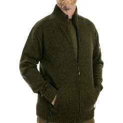Hot Hart Nevis-FZ Strickjacke Herren (Dunkeloliv)