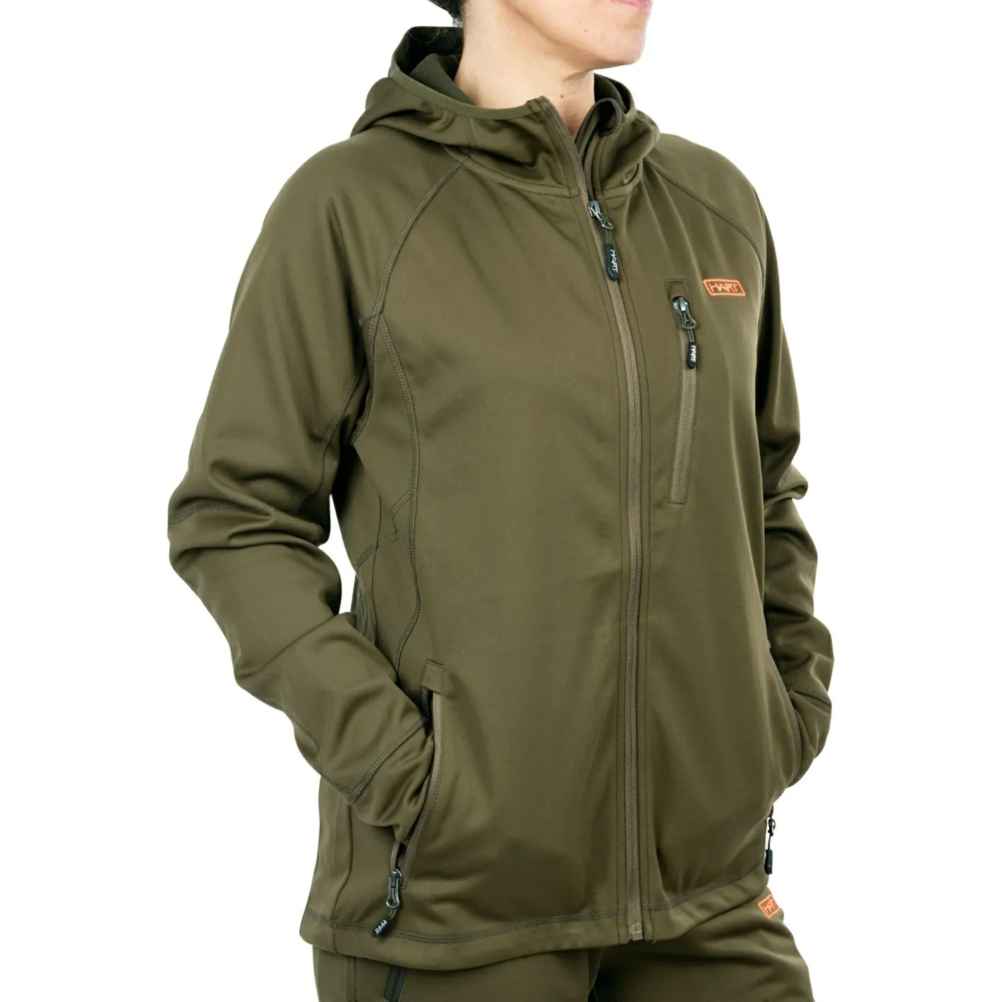Clearance Hart Stilk-HXT Insektenschutzjacke Damen (Dunkeloliv)
