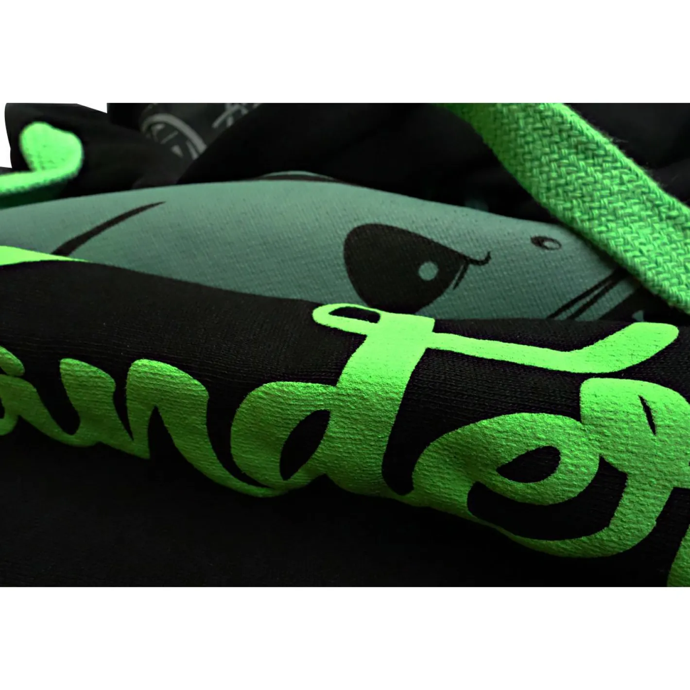 Clearance Hotspot Fishing Mania Zander Hoodie Herren (Black)