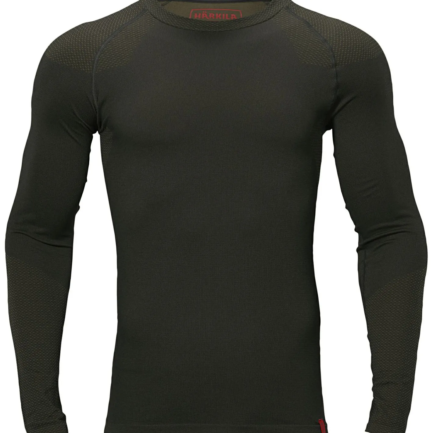 Hu00e4rkila Outdoor- & Angel-Unterwäsche<Härkila Base Active L/S O-Neck Longsleeve Unisex (Dark Willow Green)