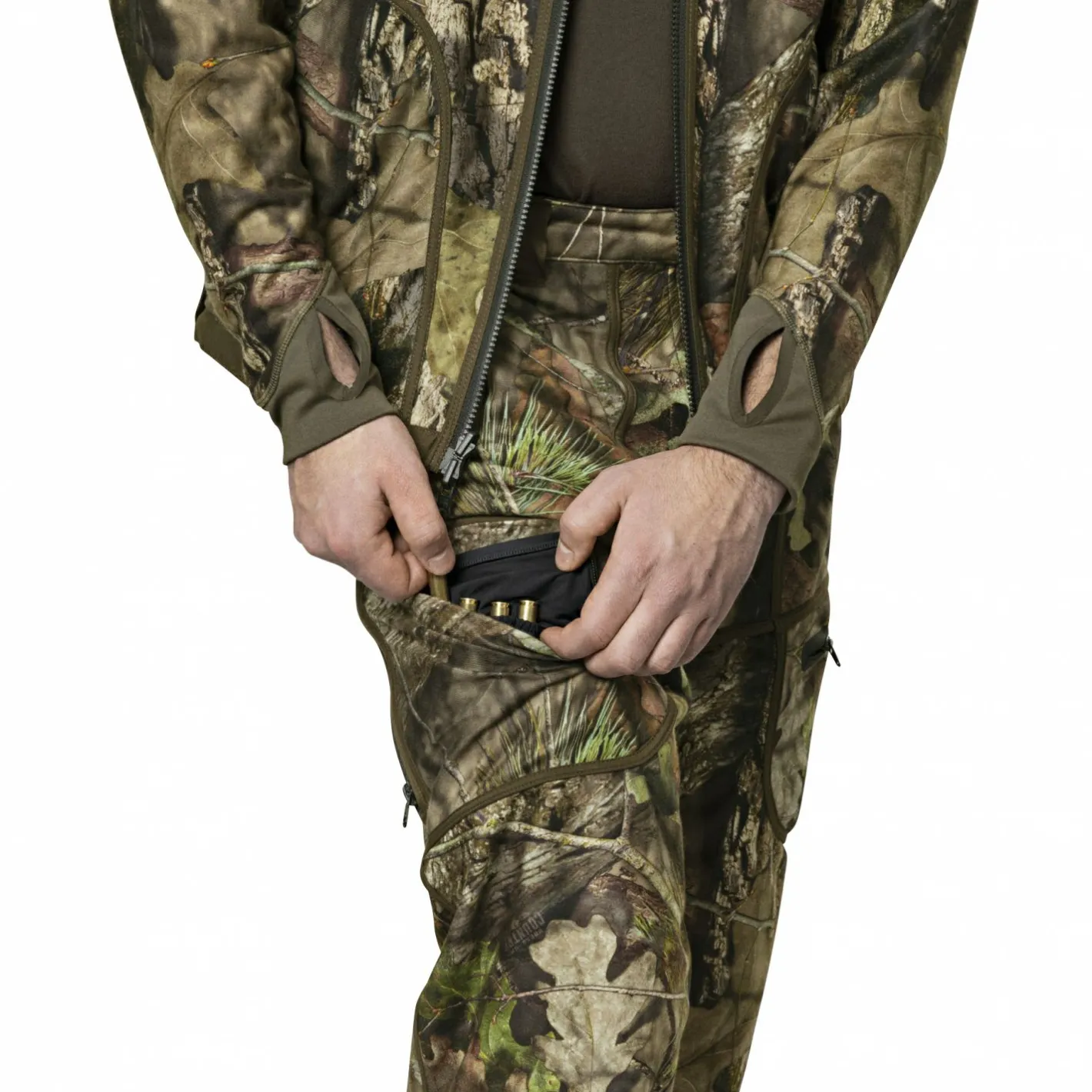 Discount Hu00e4rkila Härkila Kamko Camo Reversible Wsp Trousers Herren (Hunting Green/Mossyoak®Break-Up Country®)